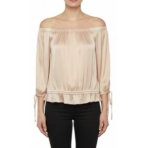 Maette blush Blouse Top women's size small balletcore romantic fairycore barbie